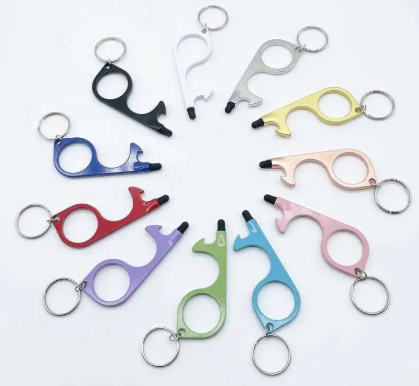 Bottle Opener No Touch Door Opener Window Breaker