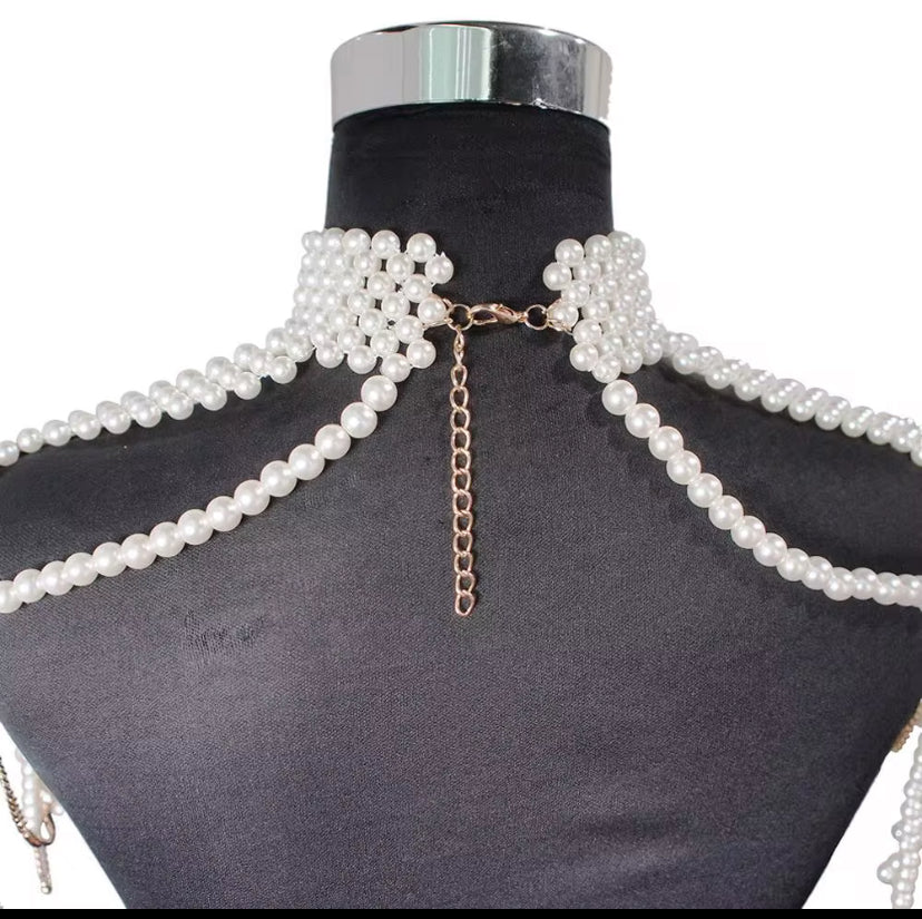 Pearl Drape Necklace