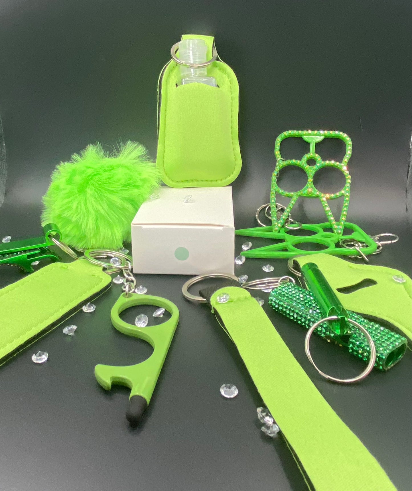 Multi- Keyring Kit 11 Pieces