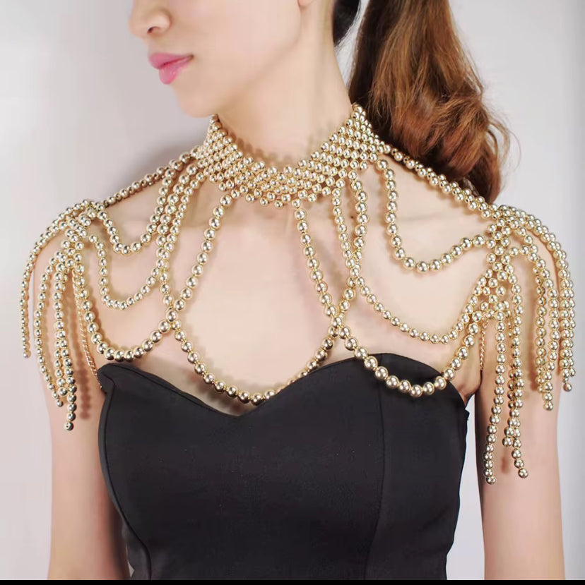 Pearl Drape Necklace