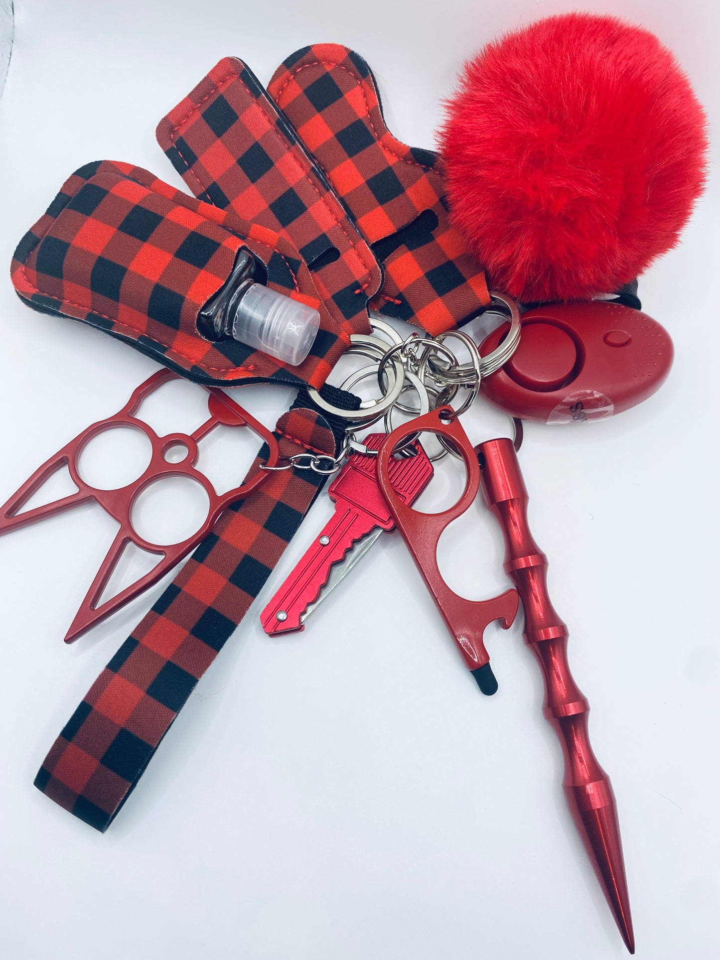 Multi-Key Ring Defence Sets 10 Pieces