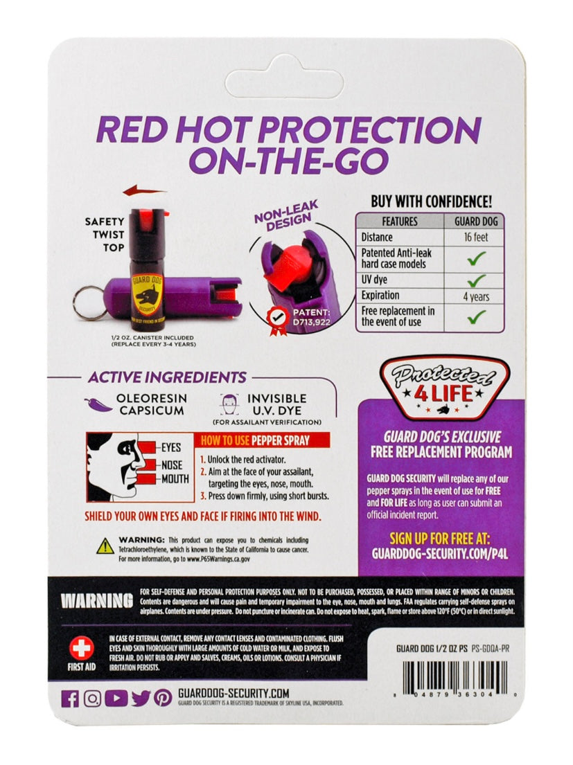 Hard Shell Pepper Spray
