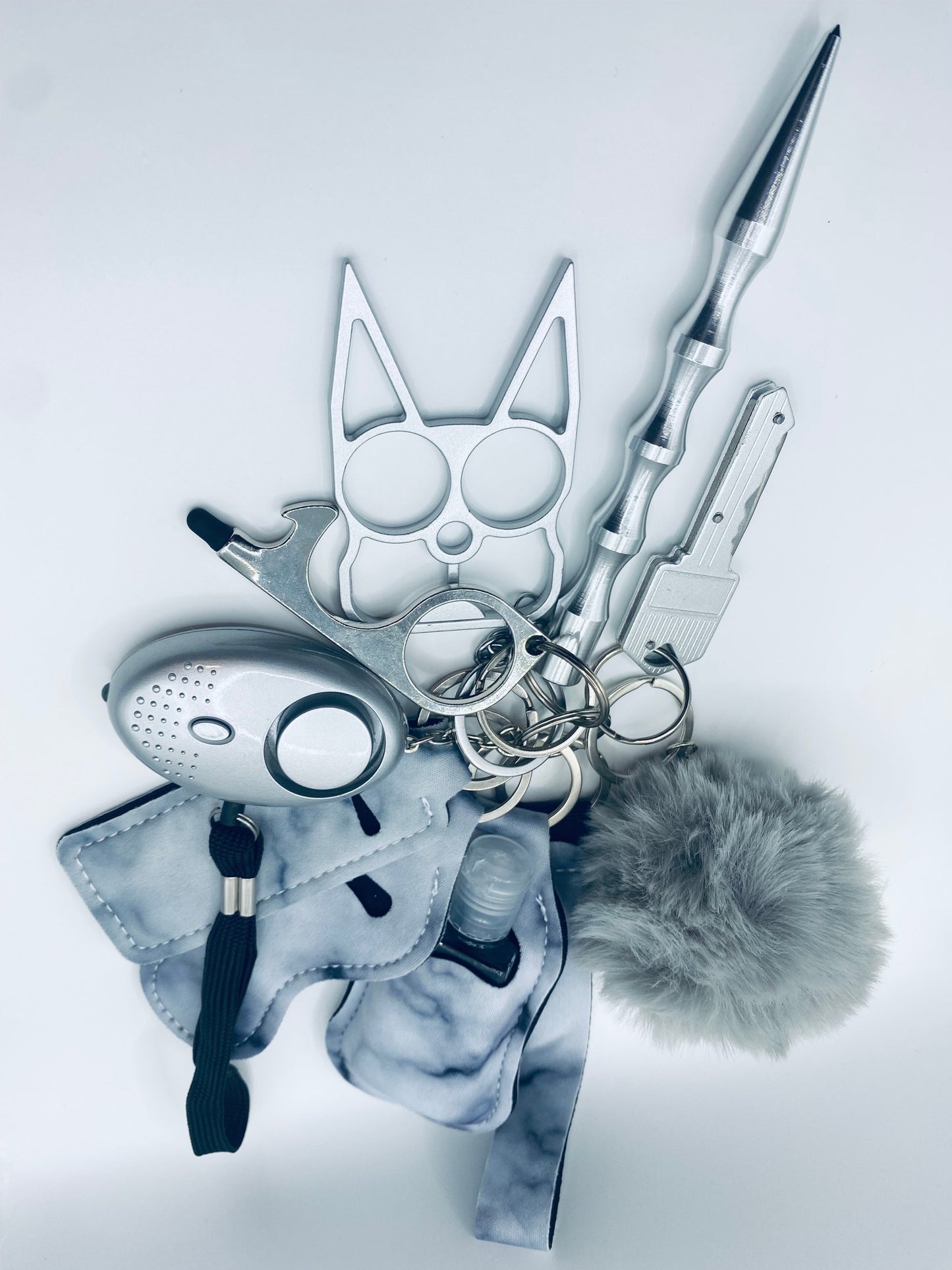 Multi-Key Ring Defence Sets 10 Pieces
