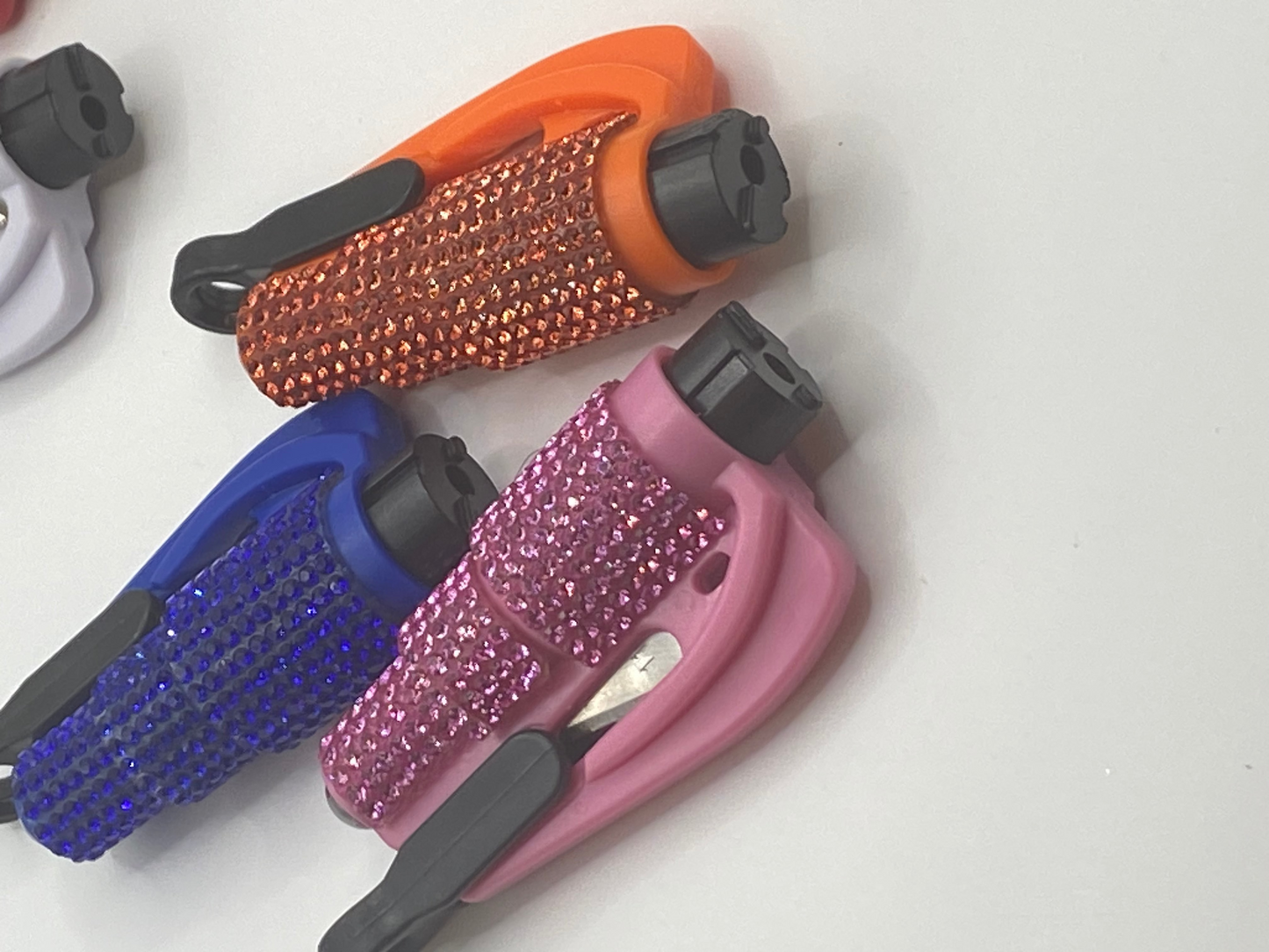 Blinged Glass Breaker/Seat Belt Cutter