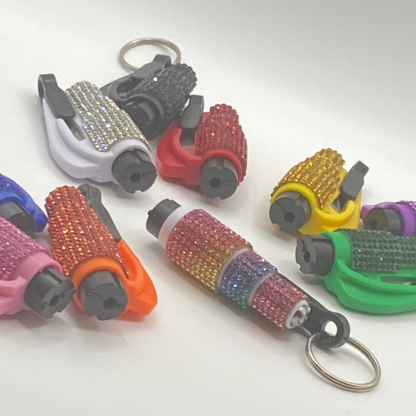 Blinged Glass Breaker/Seat Belt Cutter