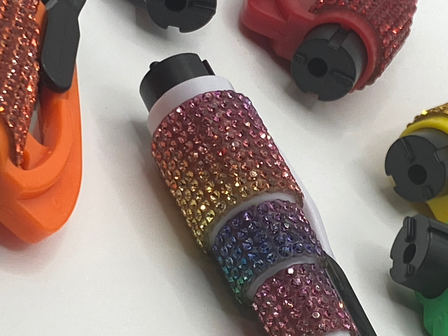 Blinged Glass Breaker/Seat Belt Cutter
