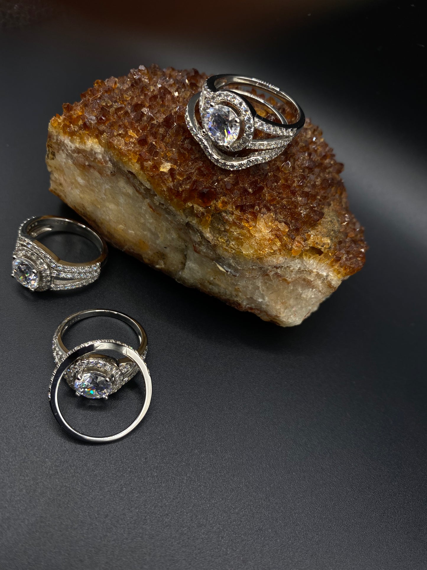 Circle Diamond Ring