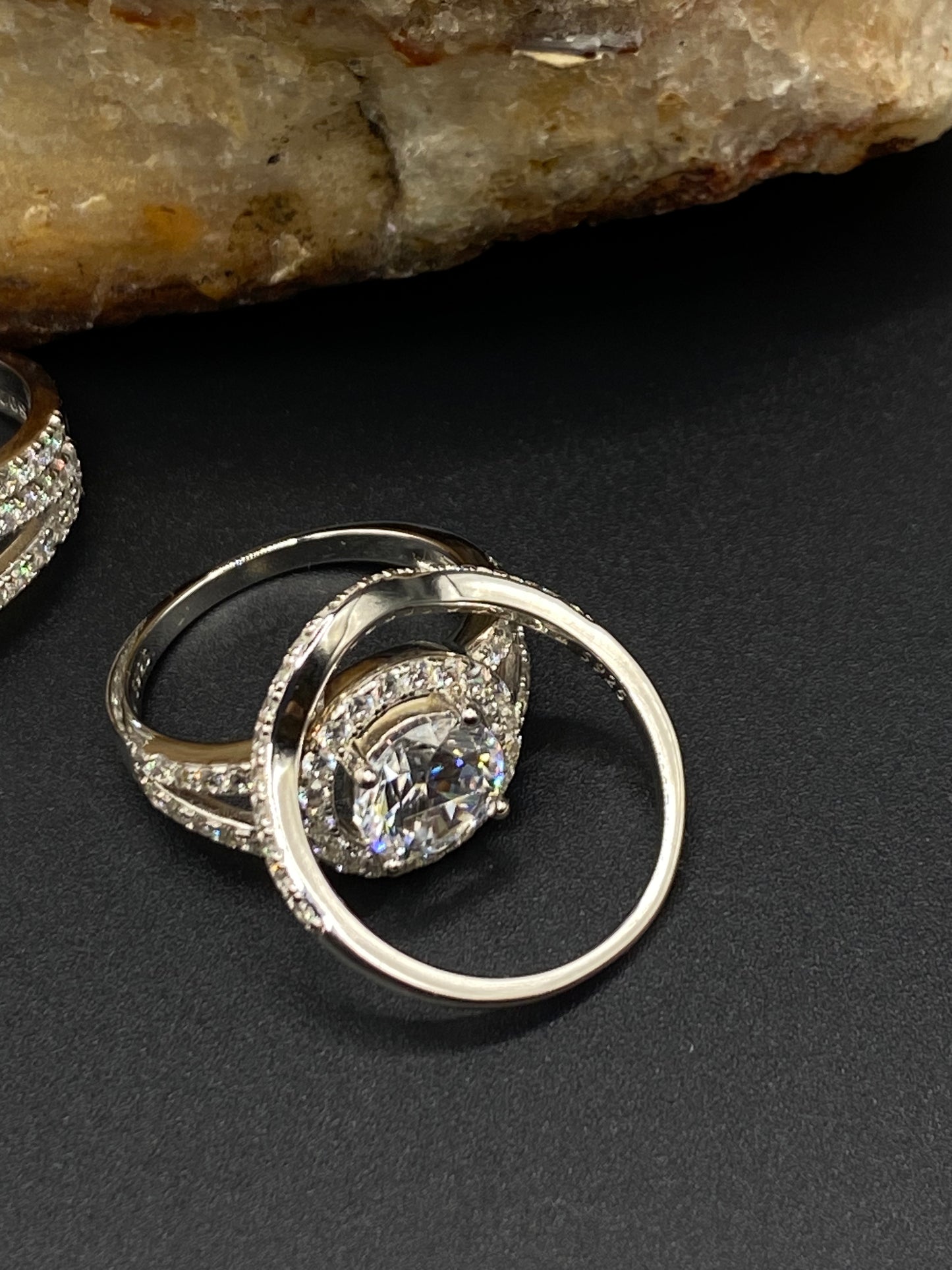 Circle Diamond Ring