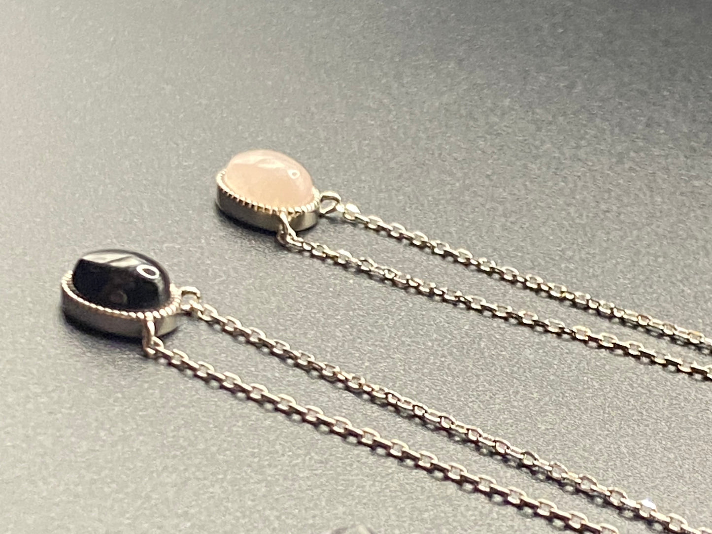 Black Stone Necklace