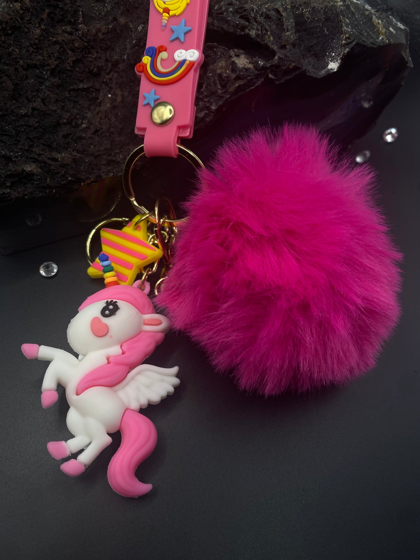Unicorn Keychain