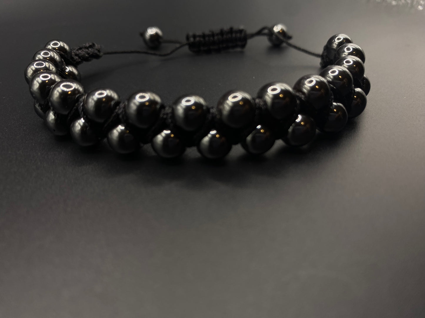 Howlite Shamballa Beaded Bracelet