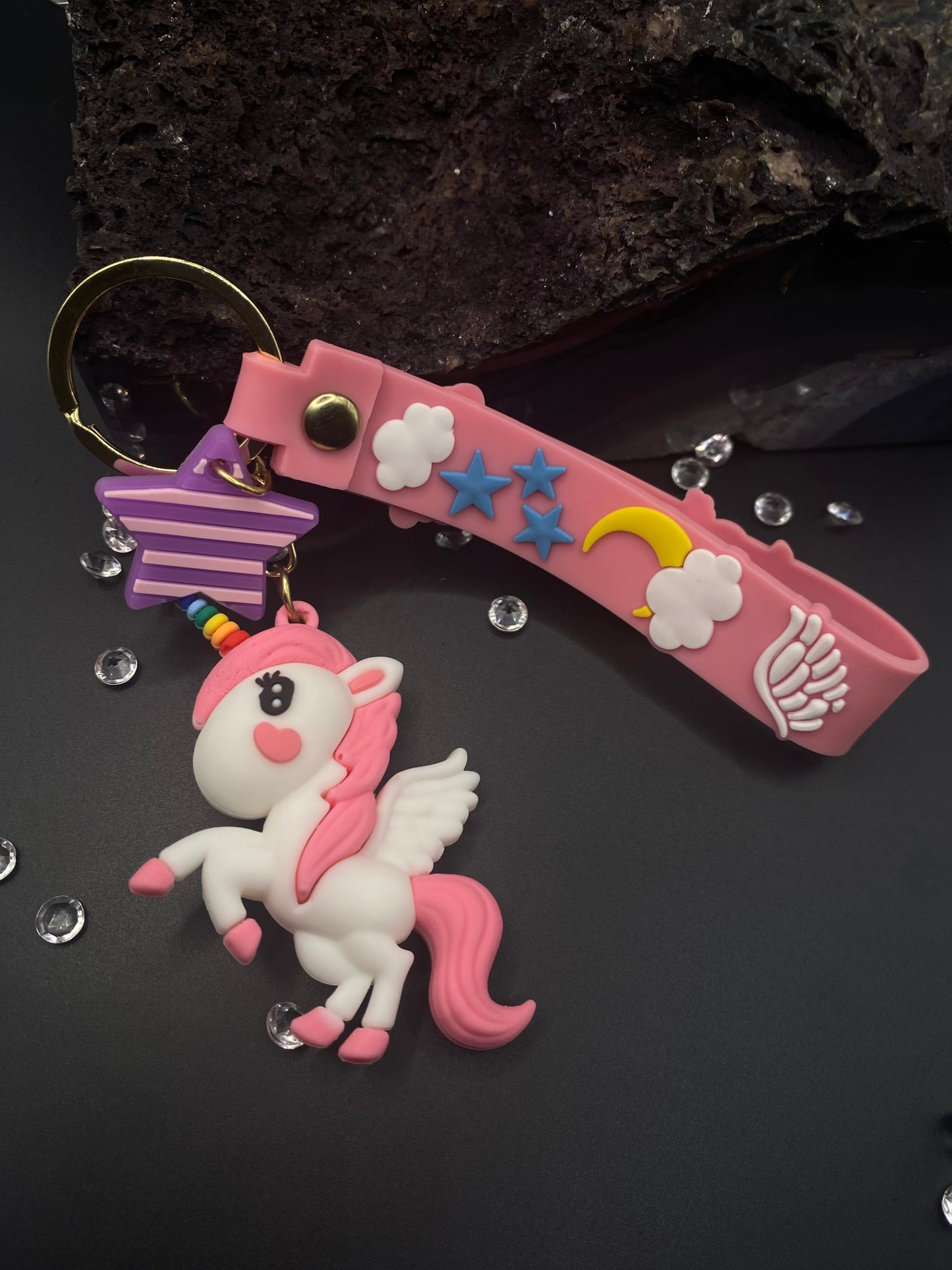 Unicorn Keychain
