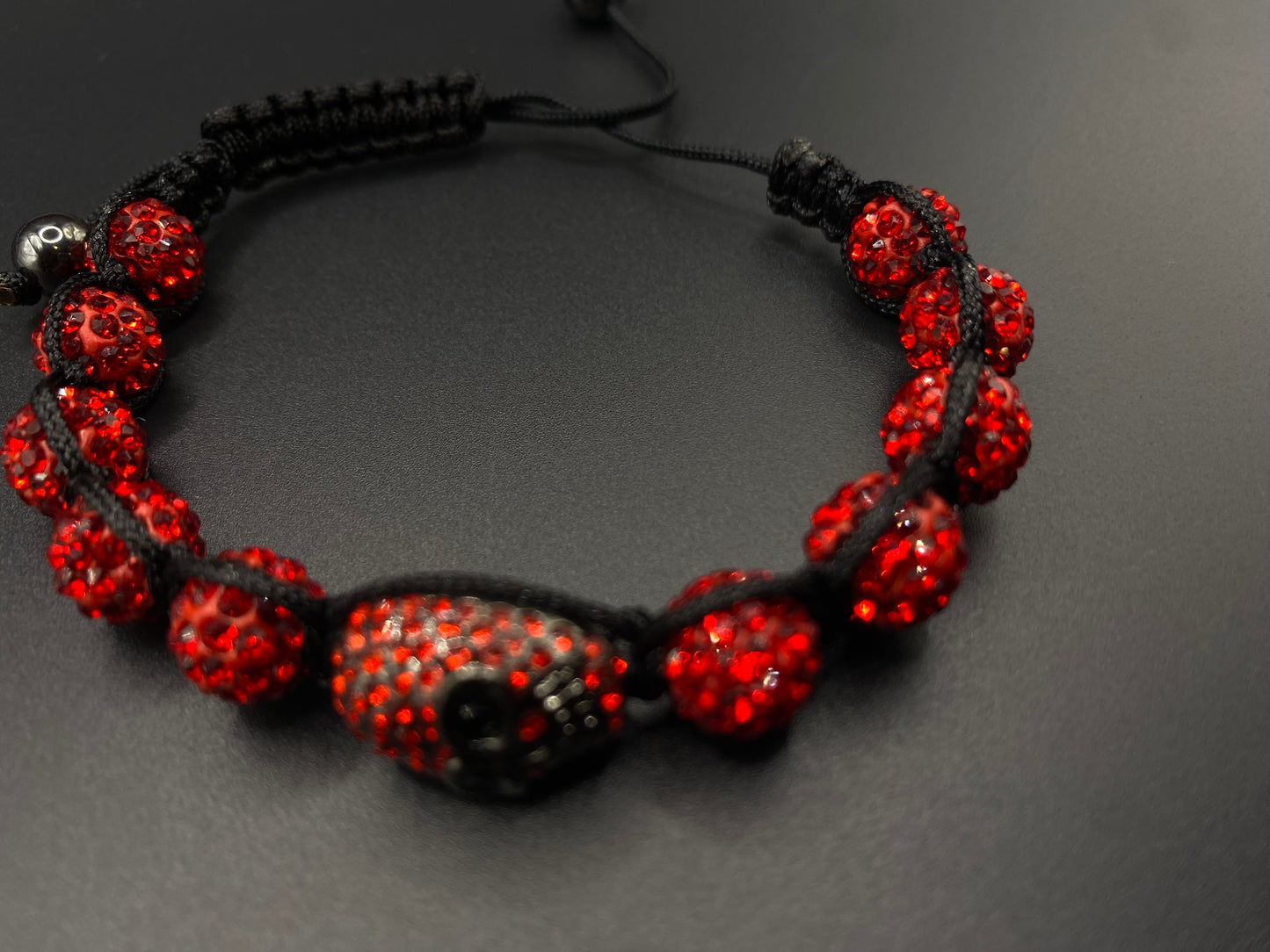 Skull Shamballa Bracelet